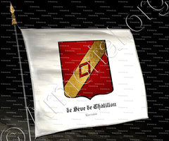 drapeau-de SÈVE de CHÂTILLON_Lorraine_France