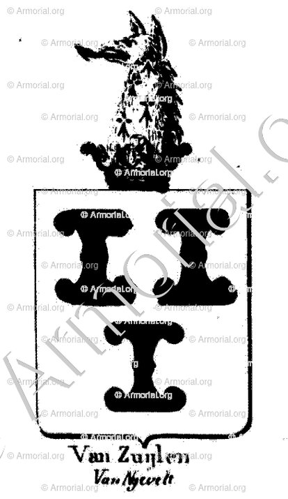 VAN ZUYLEN VAN NYEVELT_Armorial royal des Pays-Bas_Europe