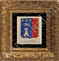 cadre-ancien-or-FULQUE D'ORAISON_Noblesse d'Empire._France