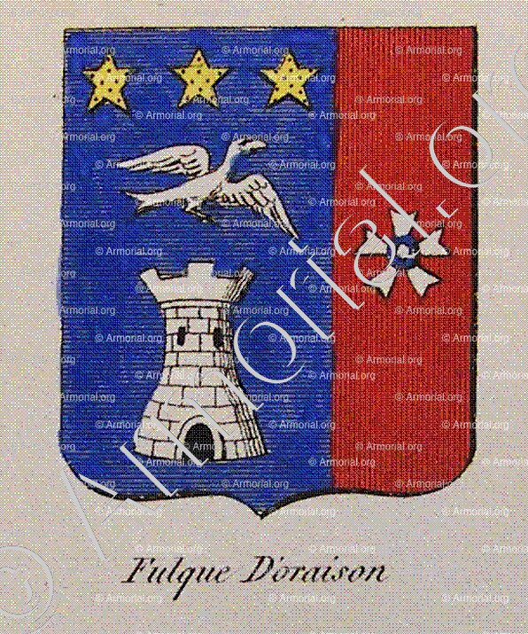 FULQUE D'ORAISON_Noblesse d'Empire._France