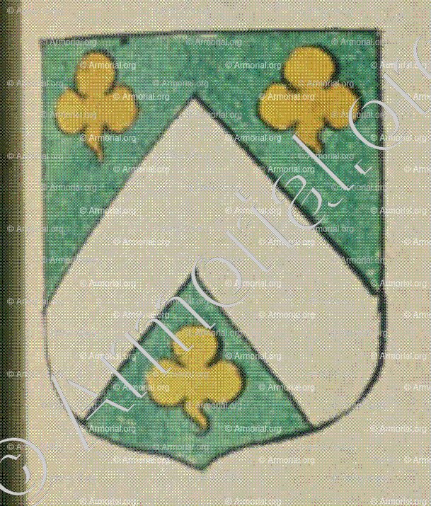 HUGUIN (Alsace)_Blason enregistré sous le règne de Louis XIV_France 