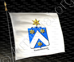 drapeau-VASTENHAVEN_Armorial royal des Pays-Bas_Europe