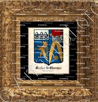 cadre-ancien-or-GAUTIER de CHARNACE_Premier Empire_France