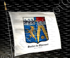 drapeau-GAUTIER de CHARNACE_Premier Empire_France