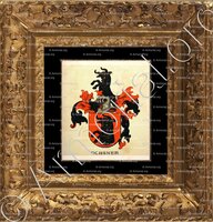 cadre-ancien-or-OCHSNER_Wappenbuch der Stadt Basel . B.Meyer Knaus 1880_Schweiz 