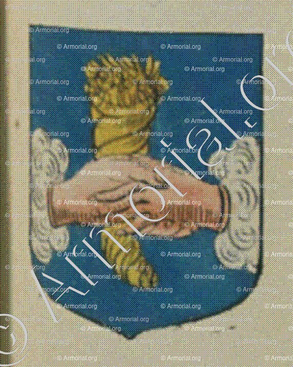 d'AVENHEIM (Alsace)_Blason enregistré sous le règne de Louis XIV_France