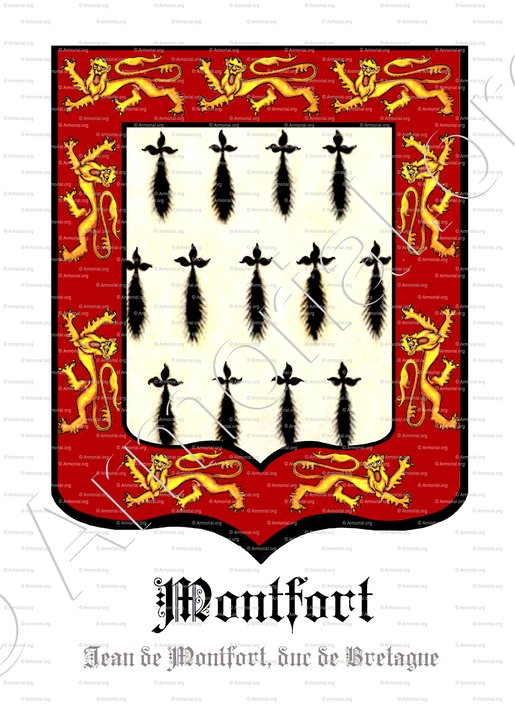 MONTFORT_Jean de Montfort, duc de Bretagne._France  (HD)