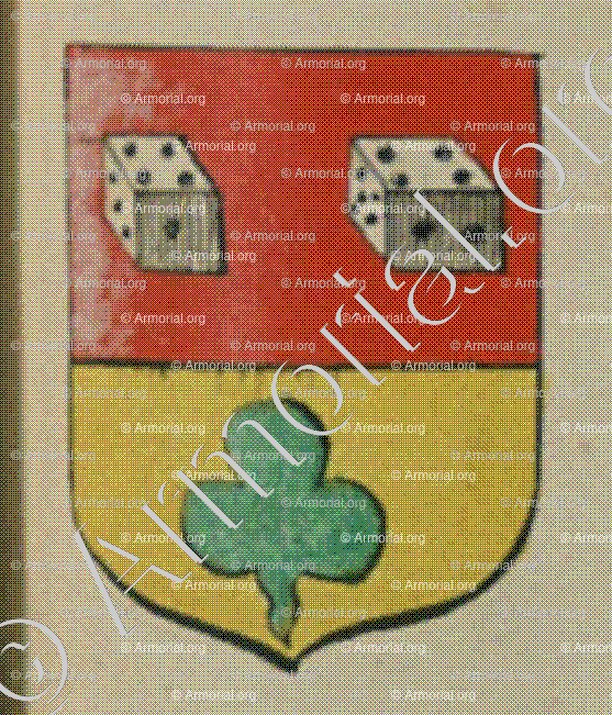 HULMAN (Alsace)_Blason enregistré sous le règne de Louis XIV_France 