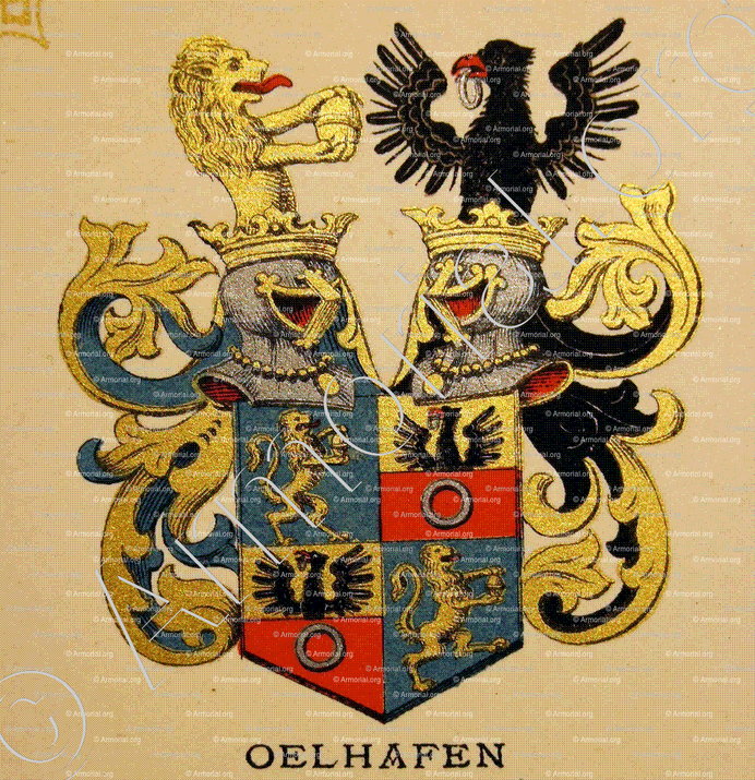 OELHAFEN_Wappenbuch der Stadt Basel . B.Meyer Knaus 1880_Schweiz 