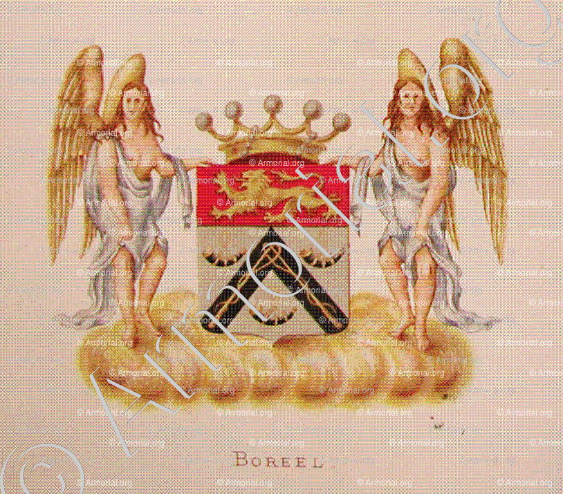 BOREEL_Wapenboek van den Nederlandschen Adel door J.B.Rietstap 1883 1887, Nederland