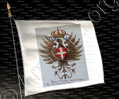 drapeau-NICAEA de SAVOIE 1718-1792, 1818-1860_Armorial Nice. (J. Casal, 1903) (Bibl. mun. de Nice)._France 