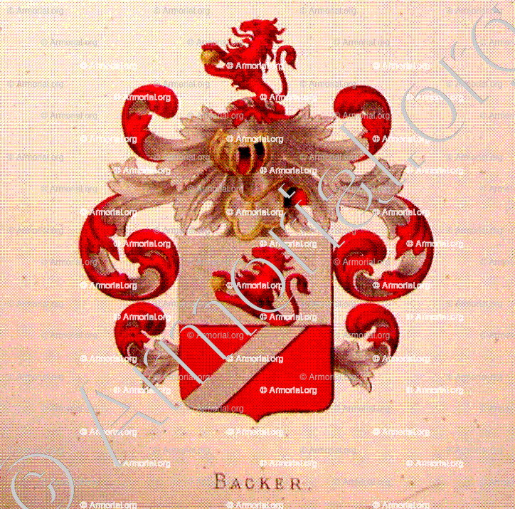 BACKER_Wapenboek van den Nederlandschen Adel door J.B.Rietstap 1883 1887_Nederland