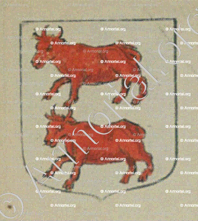 de BAREGE (Alsace)_Blason enregistré sous le règne de Louis XIV_France