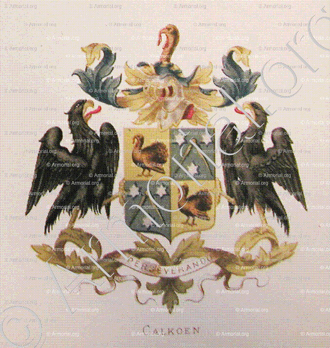 CALKOEN_Wapenboek van den Nederlandschen Adel door J.B.Rietstap 1883 1887, Nederland