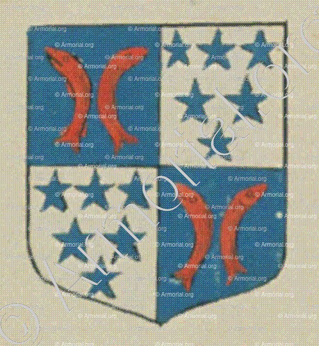 de BARS (Alsace)_Blason enregistré sous le règne de Louis XIV_France