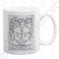 mug-ZIMMER_gravure héraldique_Armorial Daniel Sandoz, 1996.