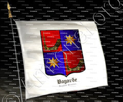 drapeau-BAYARDE_Dauphiné, Provence. Orig. Espagne_France España