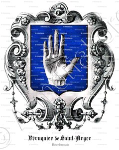 VÉRUQUIER de SAINT-ARGER
