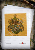 velin-d-Arches-OSER_Wappenbuch der Stadt Basel . B.Meyer Knaus 1880_Schweiz 