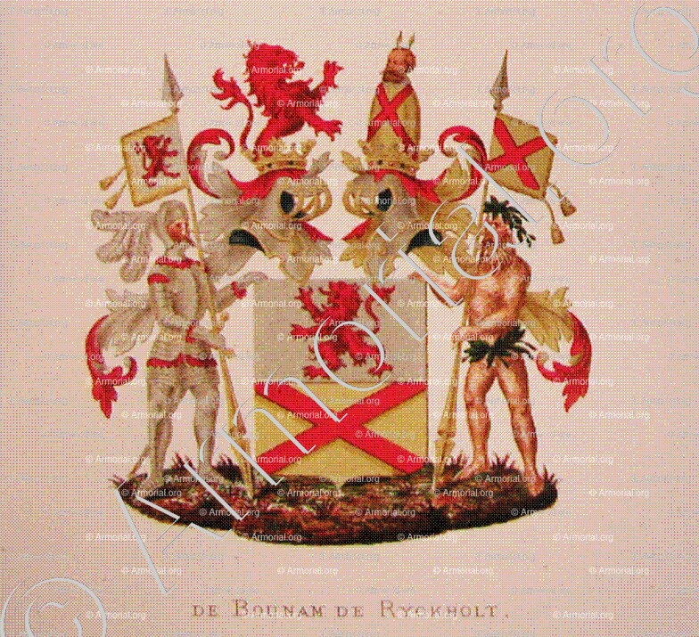 De BOUNAM de RYCKHOLT_Wapenboek van den Nederlandschen Adel door J.B.Rietstap 1883 1887, Nederland