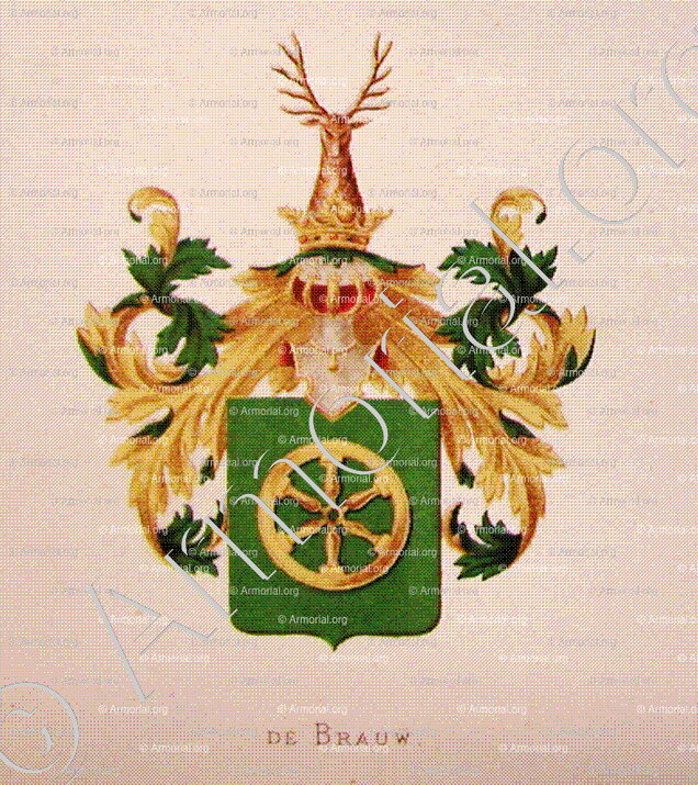 de BRAUW_Wapenboek van den Nederlandschen Adel door J.B.Rietstap 1883 1887, Nederland