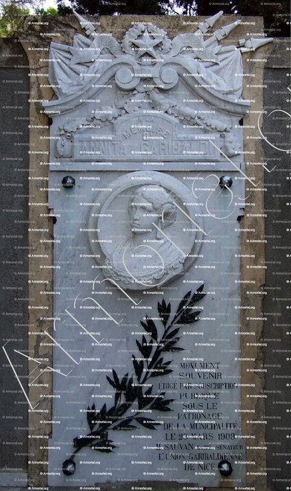 GARIBALDI Annita_Cimetière Chrétien de Nice_France