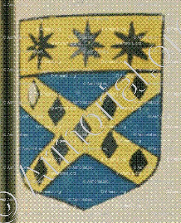 de BEAULIEU (Alsace)_Blason enregistré sous le règne de Louis XIV_France