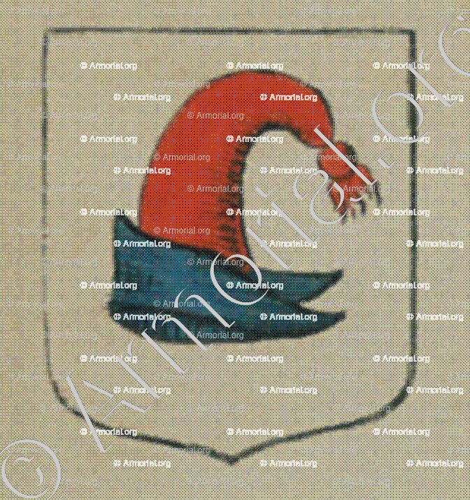 La ville de Gueviler (Alsace)_Blason enregistré sous le règne de Louis XIV_France 