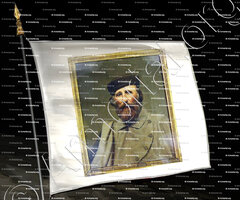 drapeau-GARIBALDI Giuseppe_Huile sur toile. Musée Masséna,Nice._France