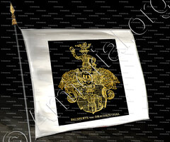 drapeau-PAUSPERTL von DRACHENTHAL_Böhmen &  Mähren_Königreich Böhmen, Markgrafschaft Mähren. ()