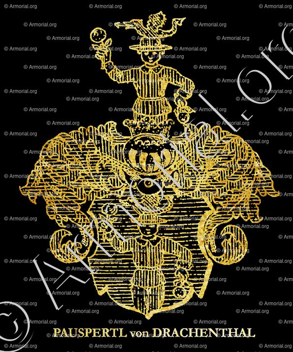 PAUSPERTL von DRACHENTHAL_Böhmen &  Mähren_Königreich Böhmen, Markgrafschaft Mähren. ()