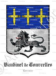BAUDINET de COURCELLES