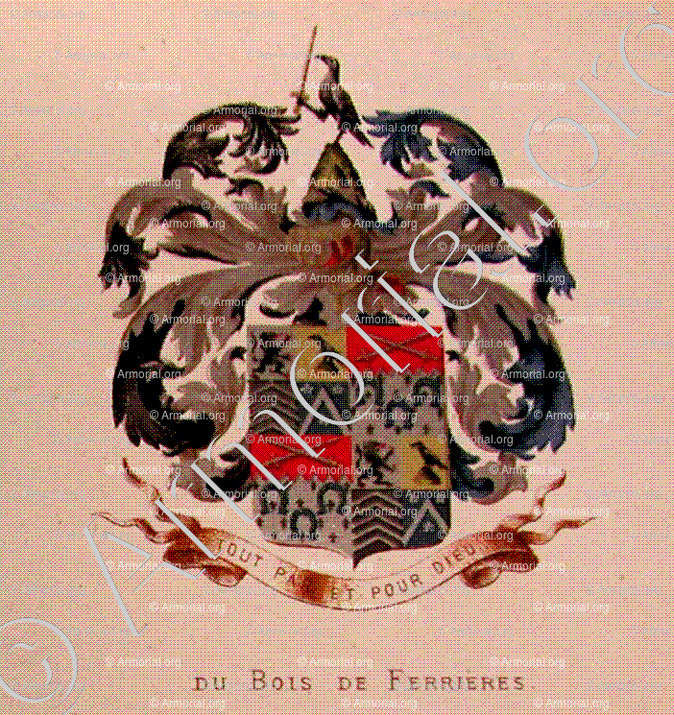 DU BOIS de FERRIERES_Wapenboek van den Nederlandschen Adel door J.B.Rietstap 1883 1887, Nederland