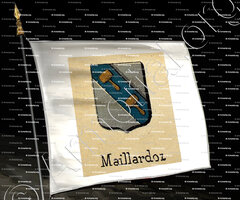 drapeau-MAILLARDOZ_Livre d'Or du Canton de Fribourg (Freiburg). (Alfred Raemy, 1898)_Schweiz Suisse Svizzera Switz
