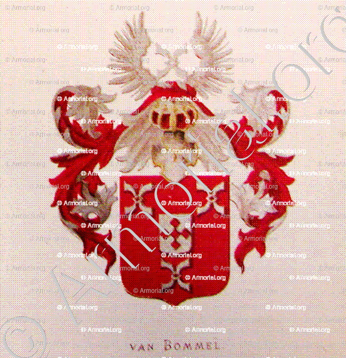 van BOMMEL_Wapenboek van den Nederlandschen Adel door J.B.Rietstap 1883 1887_Nederland