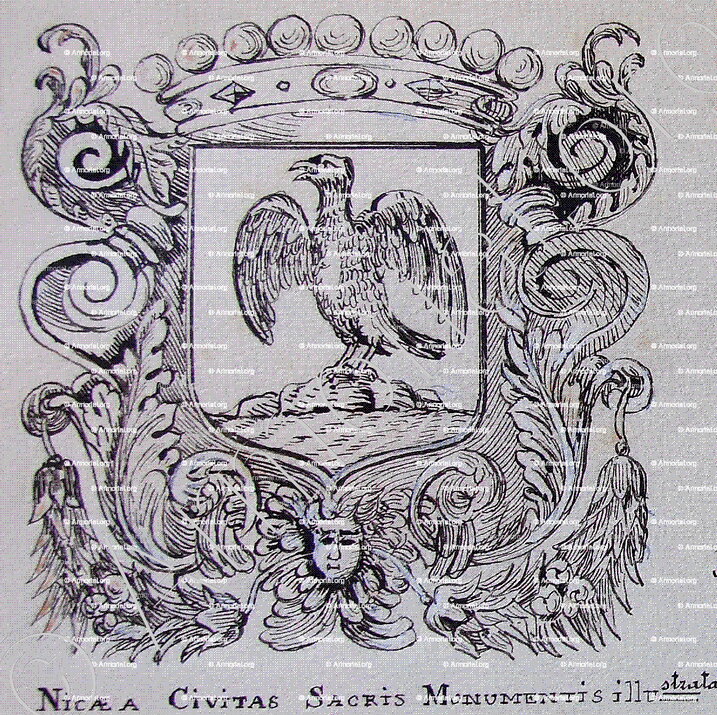 NICE 1658_Armorial Nice. (J. Casal, 1903) (Bibl. mun. de Nice)_France 