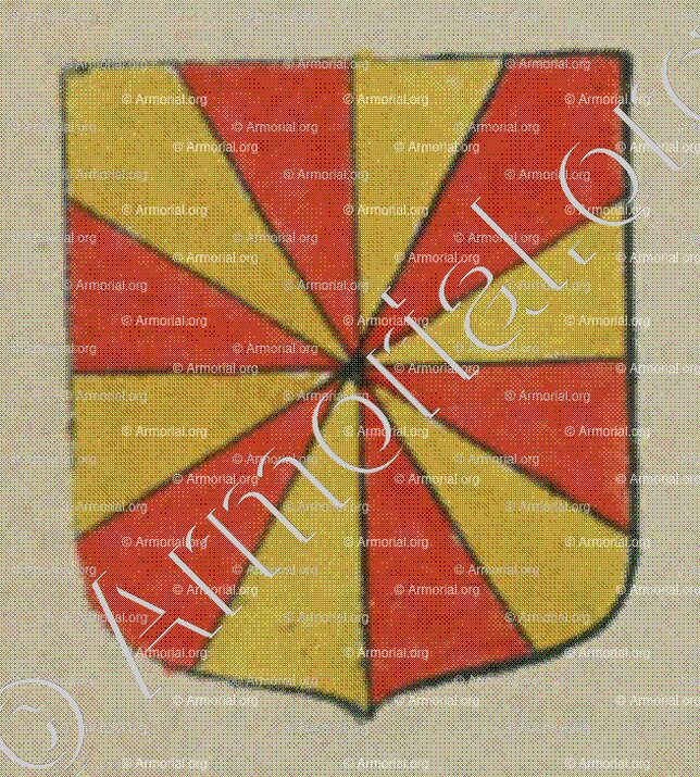 de BELLEVILLE (Alsace)_Blason enregistré sous le règne de Louis XIV_France