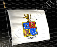 drapeau-VON DAEHNE VAN VARIOT_Armorial royal des Pays-Bas_Europe