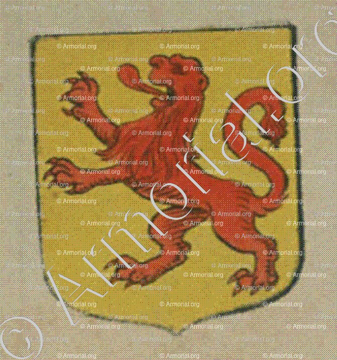 de BELLIVET (Alsace)_Blason enregistré sous le règne de Louis XIV_France