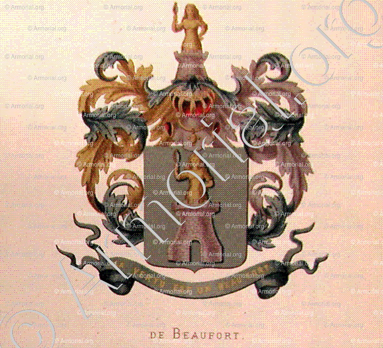 de BEAUFORT_Wapenboek van den Nederlandschen Adel door J.B.Rietstap 1883 1887 (Nederland)(ii)