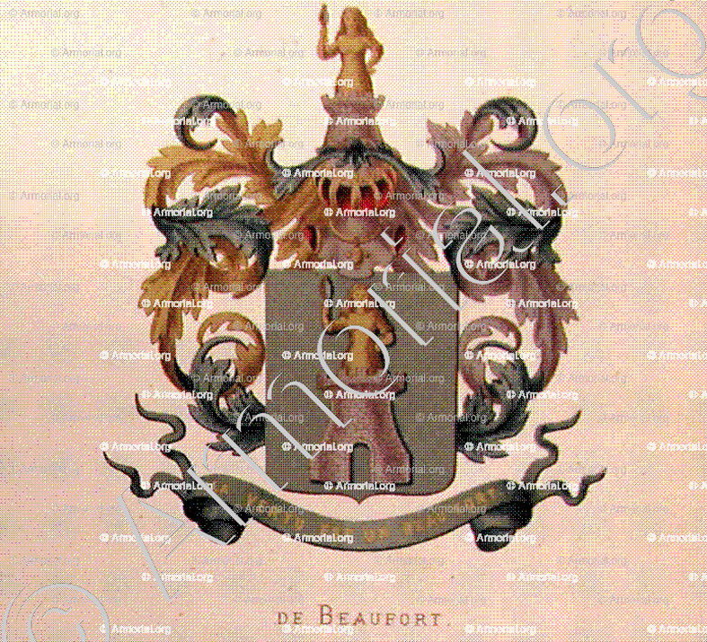 de BEAUFORT_Wapenboek van den Nederlandschen Adel door J.B.Rietstap 1883 1887 (Nederland)(ii)