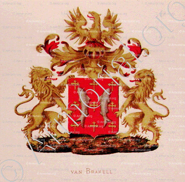 Van BRAKELL_Wapenboek van den Nederlandschen Adel door J.B.Rietstap 1883 1887_Nederland