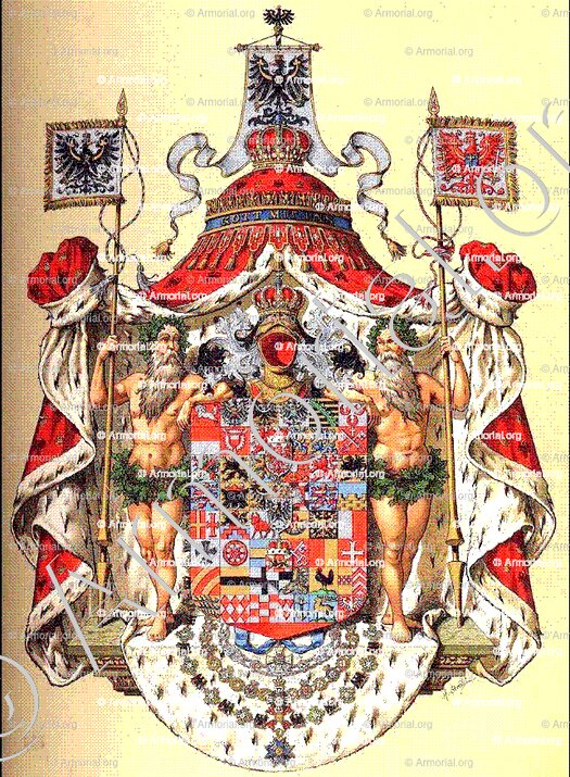 PREUßEN_Großes Wappen Preußens um 1873_Deutschland 