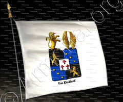 drapeau-VON KIRCKHOFF_Armorial royal des Pays-Bas_Europe