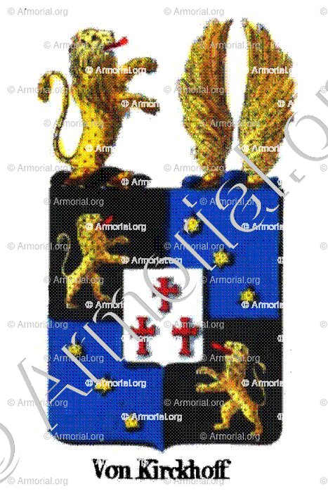 VON KIRCKHOFF_Armorial royal des Pays-Bas_Europe