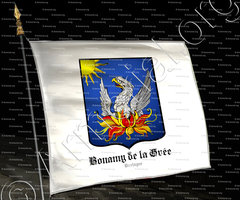 drapeau-BONAMY de la GRÉE_Bretagne._France