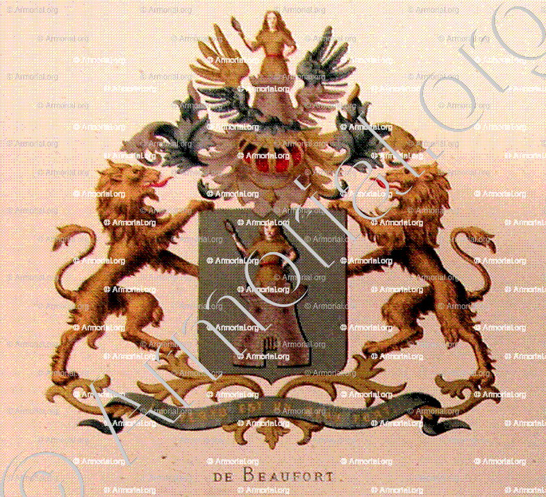 de BEAUFORT_Wapenboek van den Nederlandschen Adel door J.B.Rietstap 1883 1887 (Nederland)