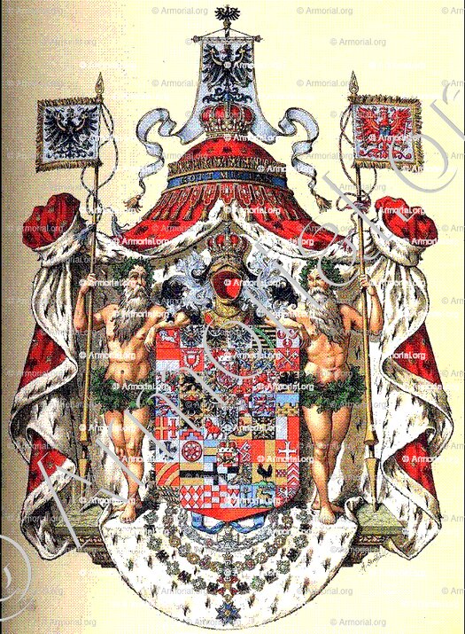 PREUSSEN_Großes Wappen Preußens um 1873_Deutschland 