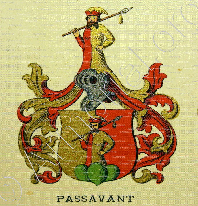 PASSAVANT_Wappenbuch der Stadt Basel . B.Meyer Knaus 1880_Schweiz 
