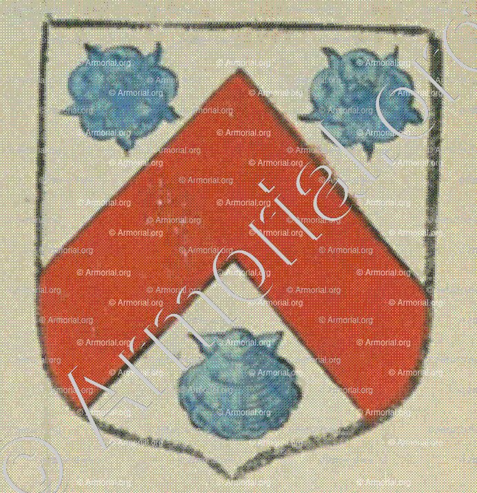 GRIGNON (La Rochelle)_Blason enregistré sous le règne de Louis XIV._France